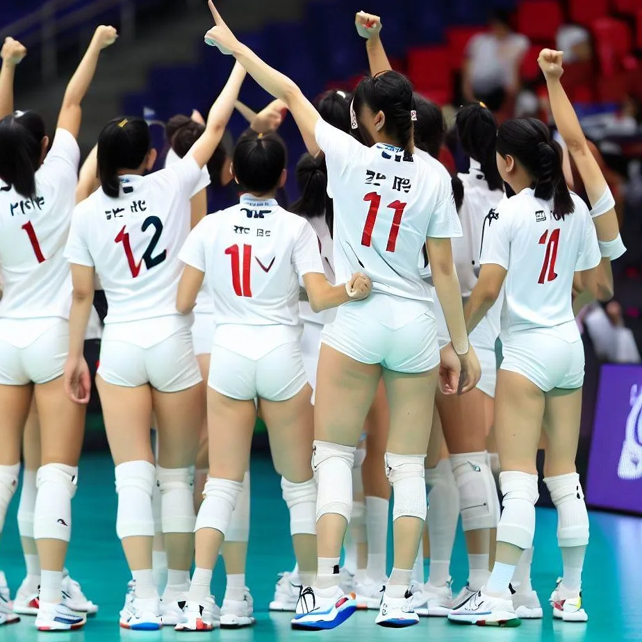 Reprezentacja Korei Południowej w Piłce Siatkowej Kobiet | Magazyn Gol
