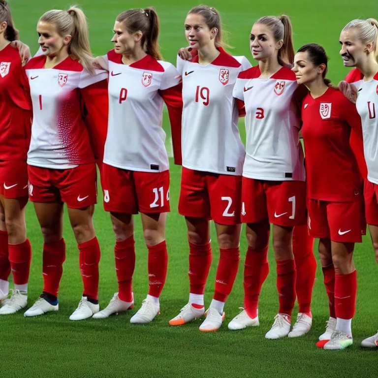 Reprezentacja Polski w Piłce Nożnej Kobiet - Skład
